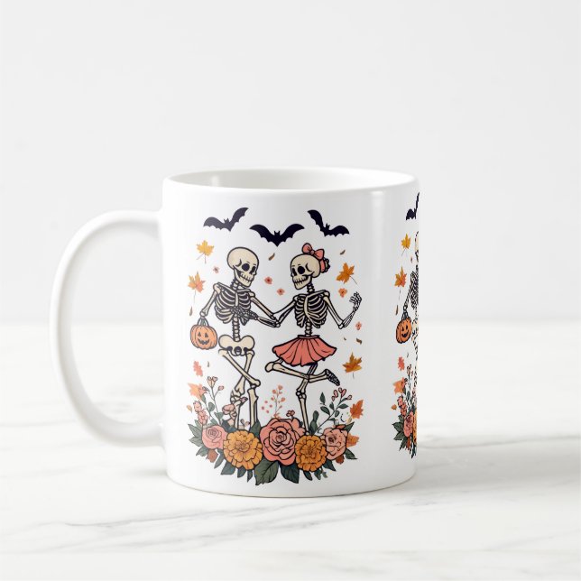 Café Caneca Assustadora de Halloween (Esquerda)