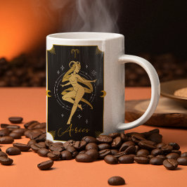Café Caneca Astrológica de Áries Sinais Safados
