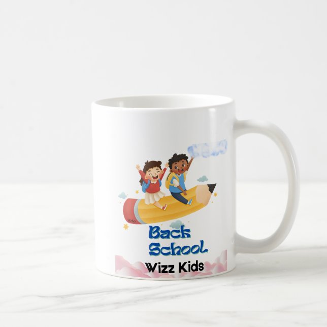 Café Caneca atraente de volta às aulas - 11oz (Direita)