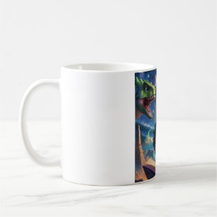 Café Caneca Aventura Espacial Dinossauro - Livro de Lei