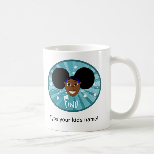 Café Caneca azul da faísca de Fino (Direita)