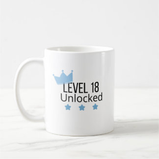 Café Caneca Azul de Aniversário Desbloqueado Nível 18