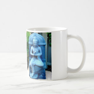 Café Caneca azul de Buddha
