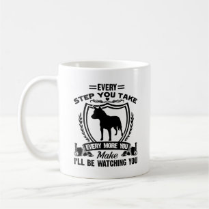 Café Caneca azul do amante de Heeler