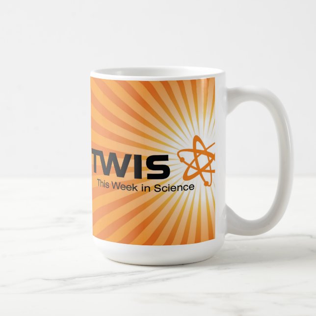 Café Caneca básica do logotipo de TWIS (Direita)