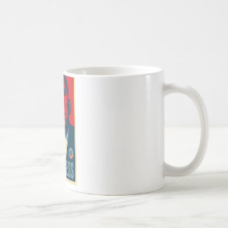 Café Caneca básica do progresso de Obama