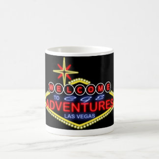 Café Caneca bem-vinda das aventuras de CGE