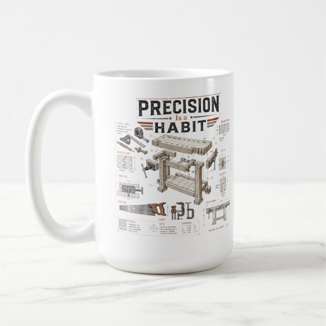 Café Caneca Blueprint de Precisão é um Hábito (Esquerda)