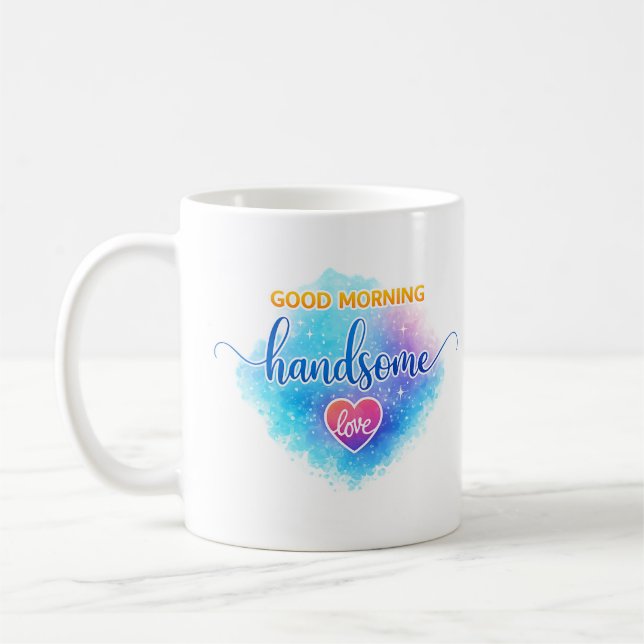 Café Caneca Bom Dia Bonito Presente de Aniversário para (Esquerda)