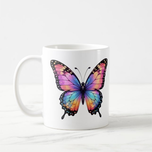 Café Caneca Bonita com imagem de borboleta (Esquerda)