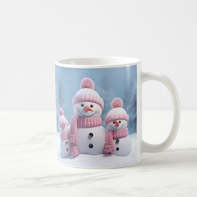 Café Caneca Bonito Boneco de Neve de Natal | Caneca de  (Direita)