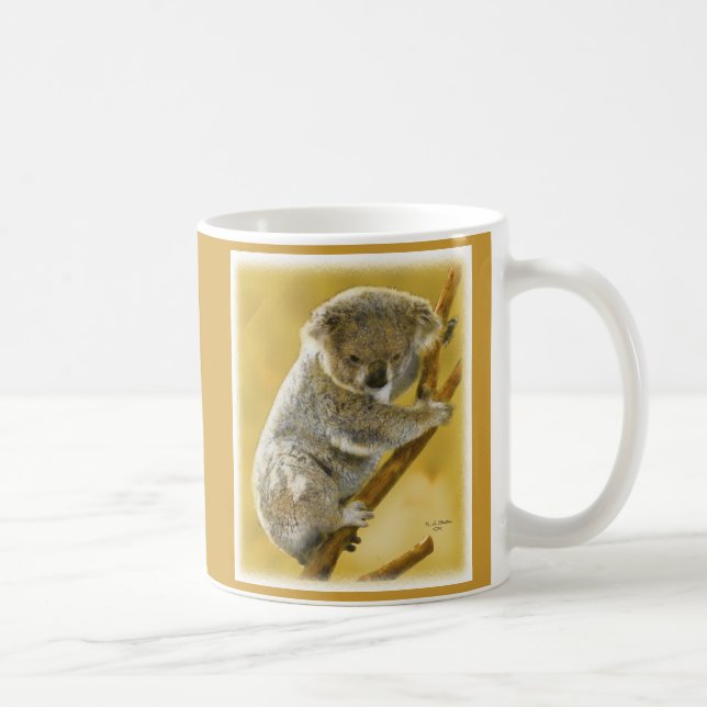 Café … Caneca bonito do urso de Koala…! (Direita)