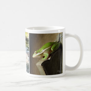 Café Caneca bonito dos sapos de árvore