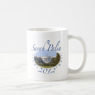 Café Caneca branca da casa 2012 de Sarah Palin