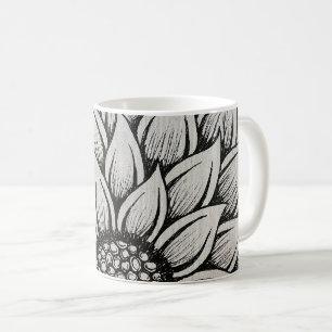 Café Caneca Branca de Girassol