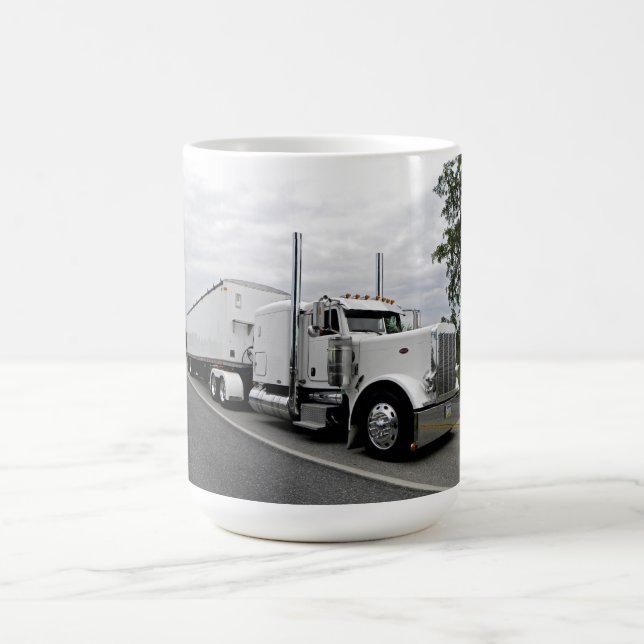 Café Caneca branca de Peterbilt 379 (Centro)