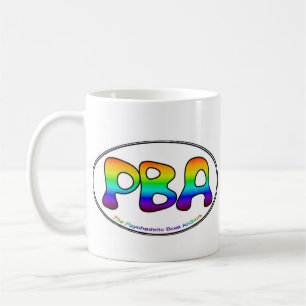 Café Caneca branca do Oval 15oz de PBA
