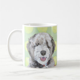 Café Caneca brilhante de Labradoodle