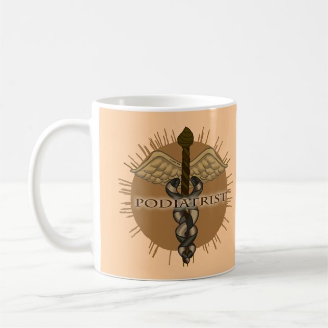 Café Caneca Caduceu de Podólogo (Esquerda)