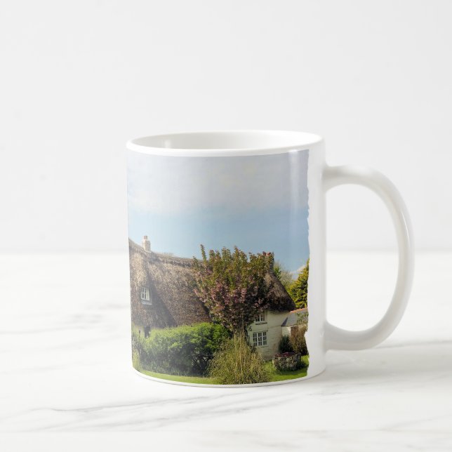 Café CANECA - casa de campo Thatched Cornualha Reino (Direita)