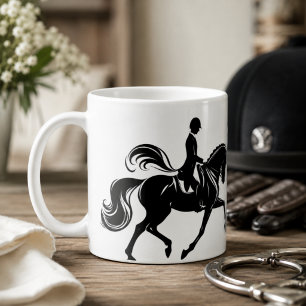 Café Caneca Cavaleiro de Dressage Cavalo