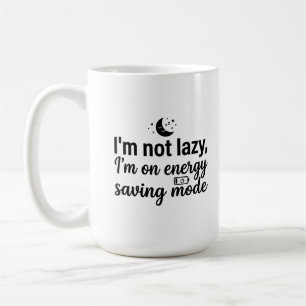 Café Caneca Clássica 15 oz - Citação de Modo de Energia