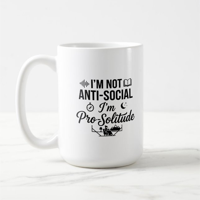 Café Caneca Clássica 15 oz - Citação para Amantes de Ca (Esquerda)
