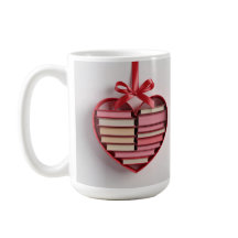 Caneca Clássica Amante de Livros Caixa de Presente