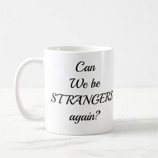 Café Caneca Clássica com citações de romances 