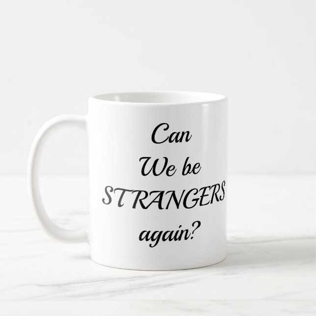 Café Caneca Clássica com citações de romances  (Esquerda)