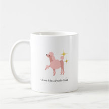 Caneca Clássica como uma Mãe de Poodle, 11 oz
