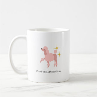 Café Caneca Clássica como uma Mãe de Poodle, 11 oz