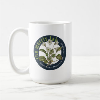 Café Caneca clássica de 15 oz com o logotipo do Morris 