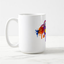 Caneca Clássica de 450ml - Abstrato