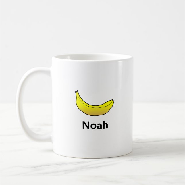 Café Caneca Clássica de Banana (Esquerda)