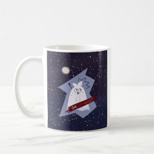 Café Caneca Clássica de Desenho Animado de Fantasma Eng