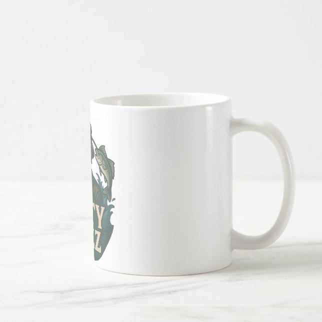 Café Caneca Clássica de design original Salty Buzz, 330 (Direita)
