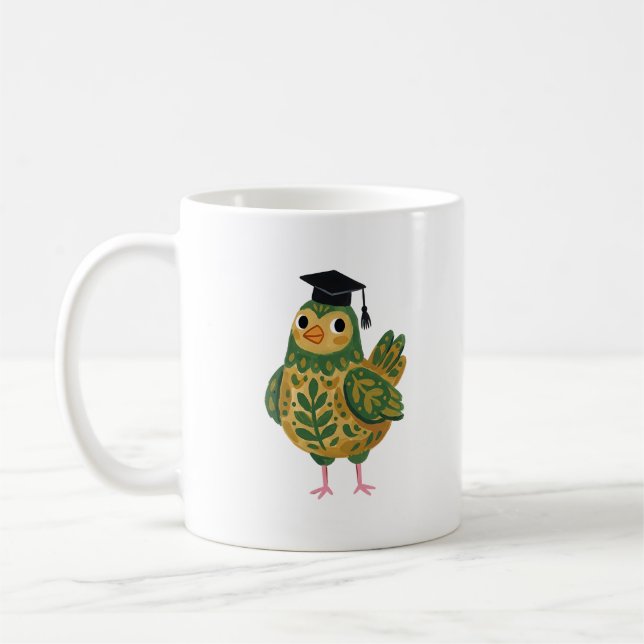 Café Caneca Clássica de Formatura de Frango (Esquerda)