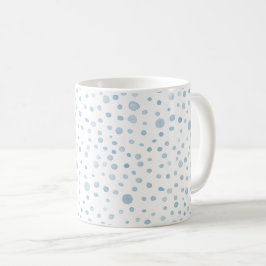 Café Caneca Clássica de Pontos de Aquarela Confete do C