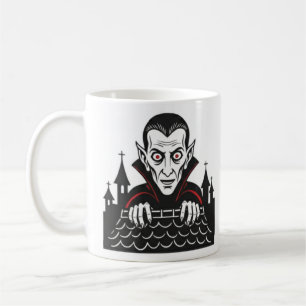 Café Caneca Clássica de Vampiro Espiando