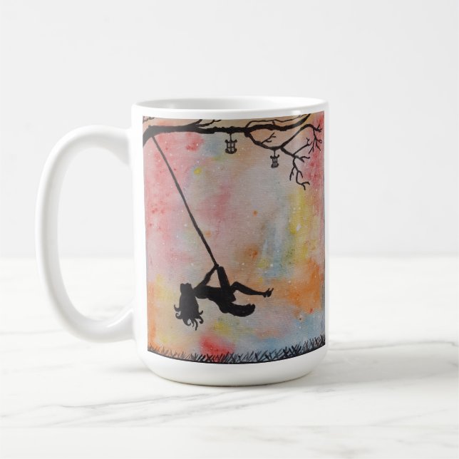 Café Caneca clássica do dia de verões grande (Esquerda)