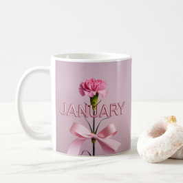 Café Caneca Clássica Flor de Cravo Rosa de Janeiro