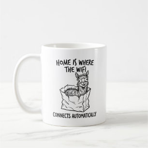 Café Caneca Clássica Sassy Llama Presente de Humor