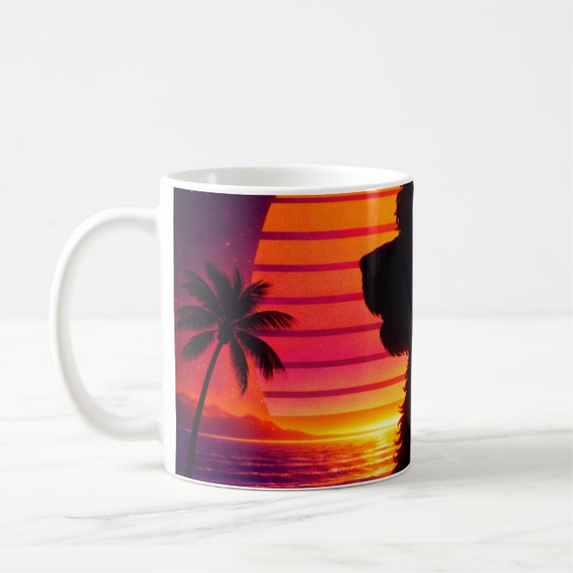 Café Caneca Cockapoo - Presente Retro para Amantes de C (Esquerda)