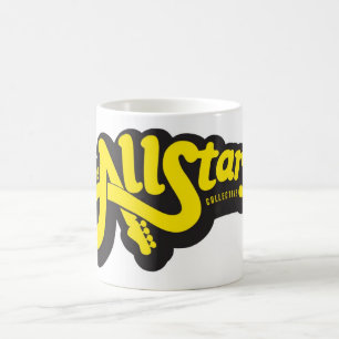 Café Caneca coletiva de AllStars - logotipo amarelo