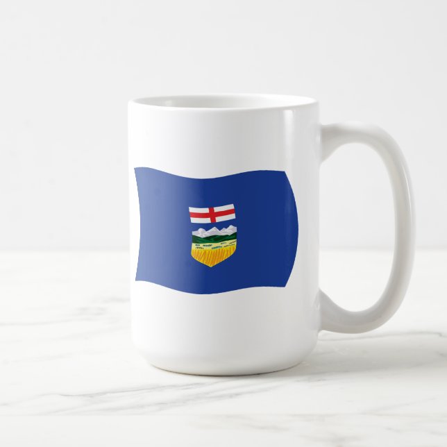 Café Caneca com a Bandeira de Alberta (Direita)
