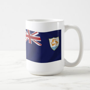 Café Caneca com a Bandeira de Anguilla