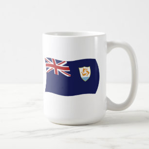 Café Caneca com a Bandeira de Anguilla