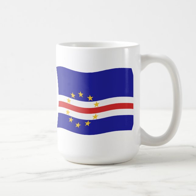 Café Caneca com a Bandeira de Cabo Verde (Direita)