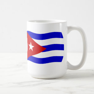 Café Caneca com a Bandeira de Cuba